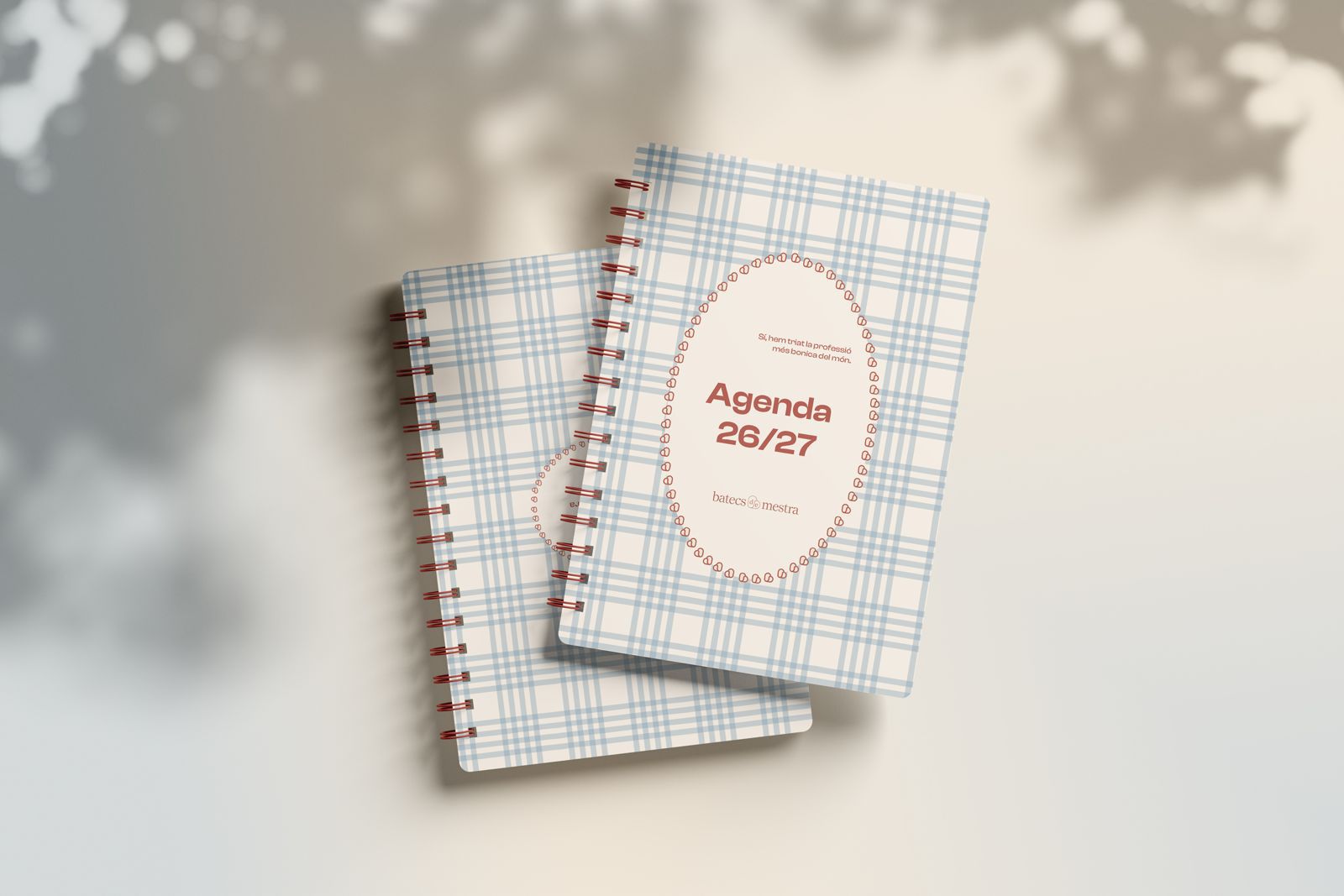 Agenda Docente 2026/27 - Azul/Marrón